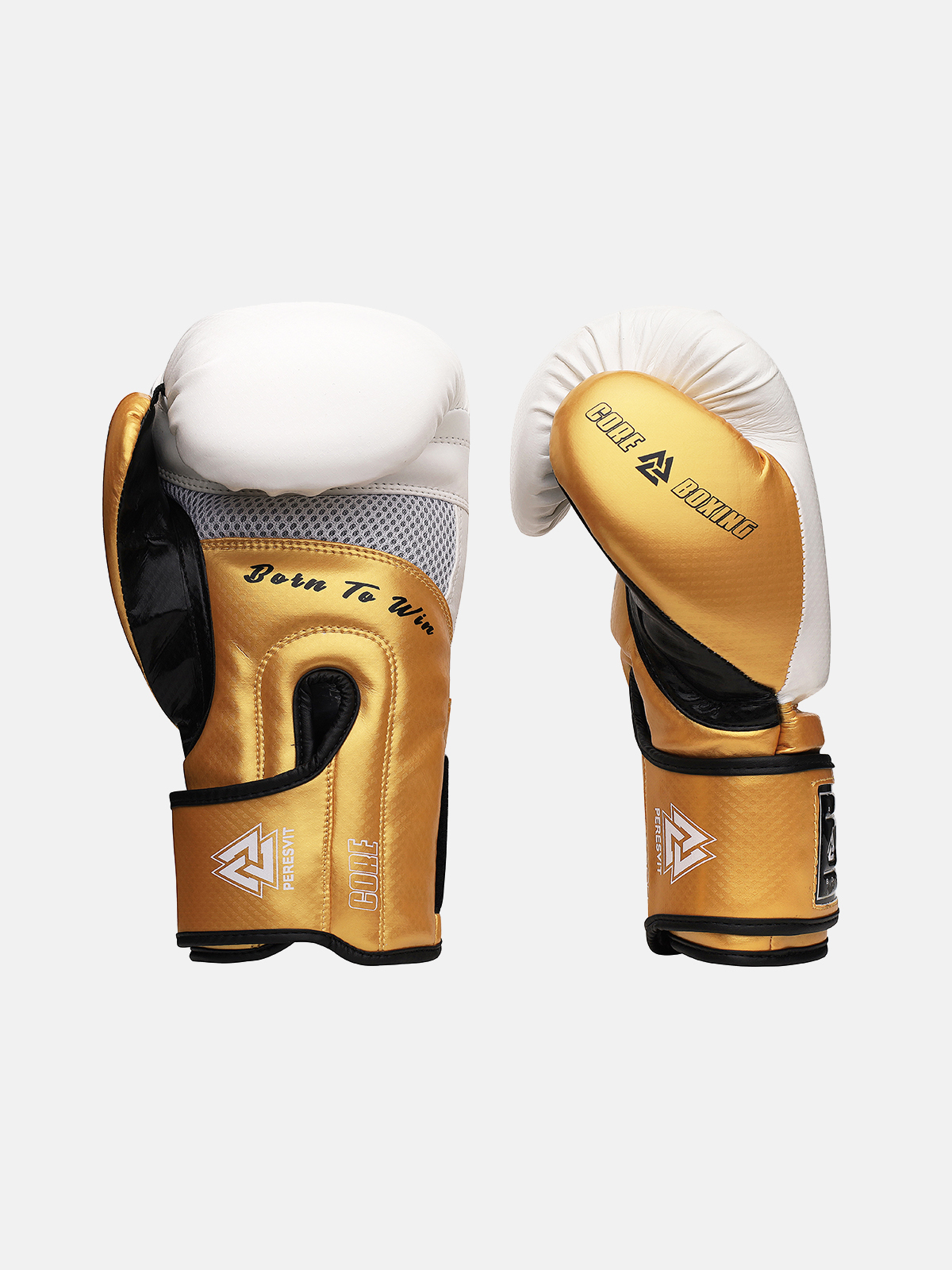 Peresvit Core Boxing Gloves Gold White, Photo № 2